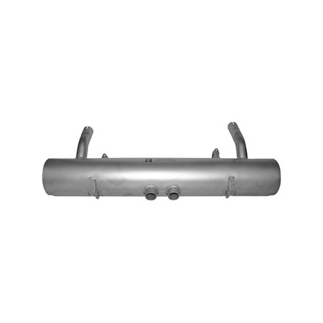 Rear exhaust, Stainless Steel