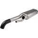 Rear exhaust, Stainless Steel