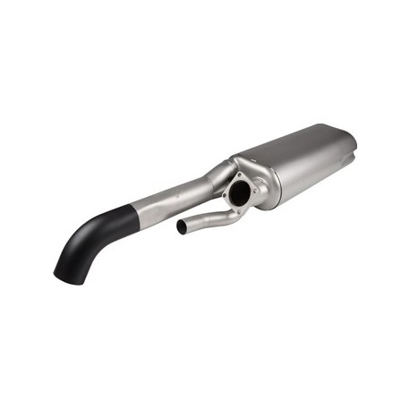 Rear exhaust, Stainless Steel